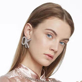 OK Rhinestone Earrings